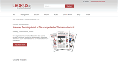 Desktop Screenshot of kasseler-sonntagsblatt.de