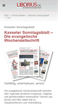 Mobile Screenshot of kasseler-sonntagsblatt.de